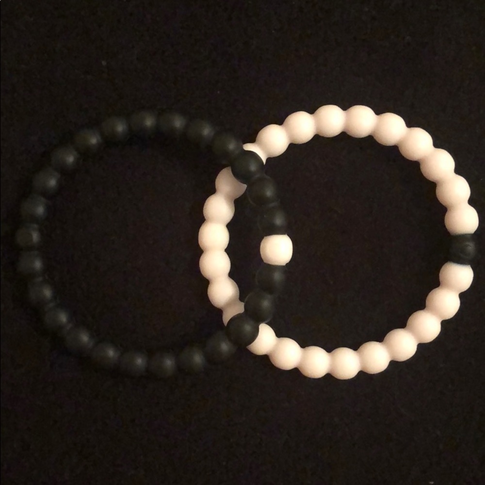 Black and White Lokai  bracelet
